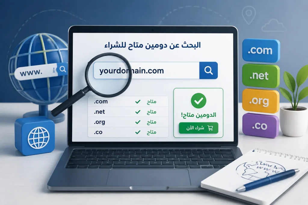 انواع امتداد الدومين