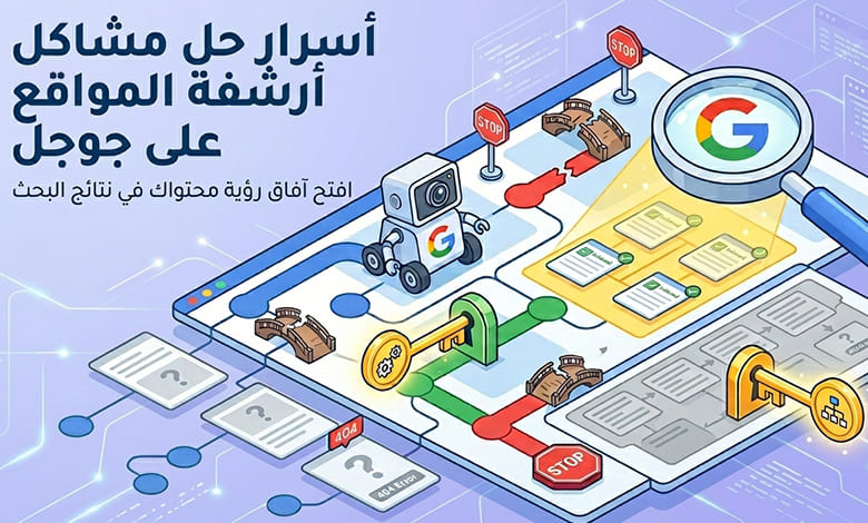 ارشفة الموقع على جوجل