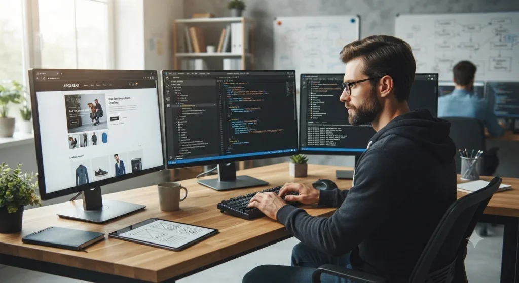 الفرق بين تصميم المواقع وبرمجة المواقع