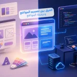 الفرق بين تصميم المواقع وبرمجة المواقع